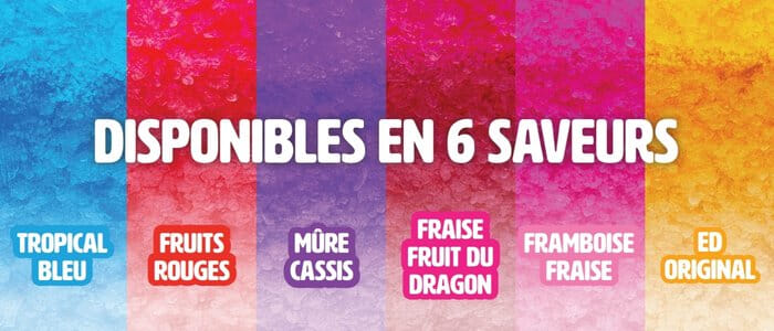 LEs 6 saveurs Puffs Granita